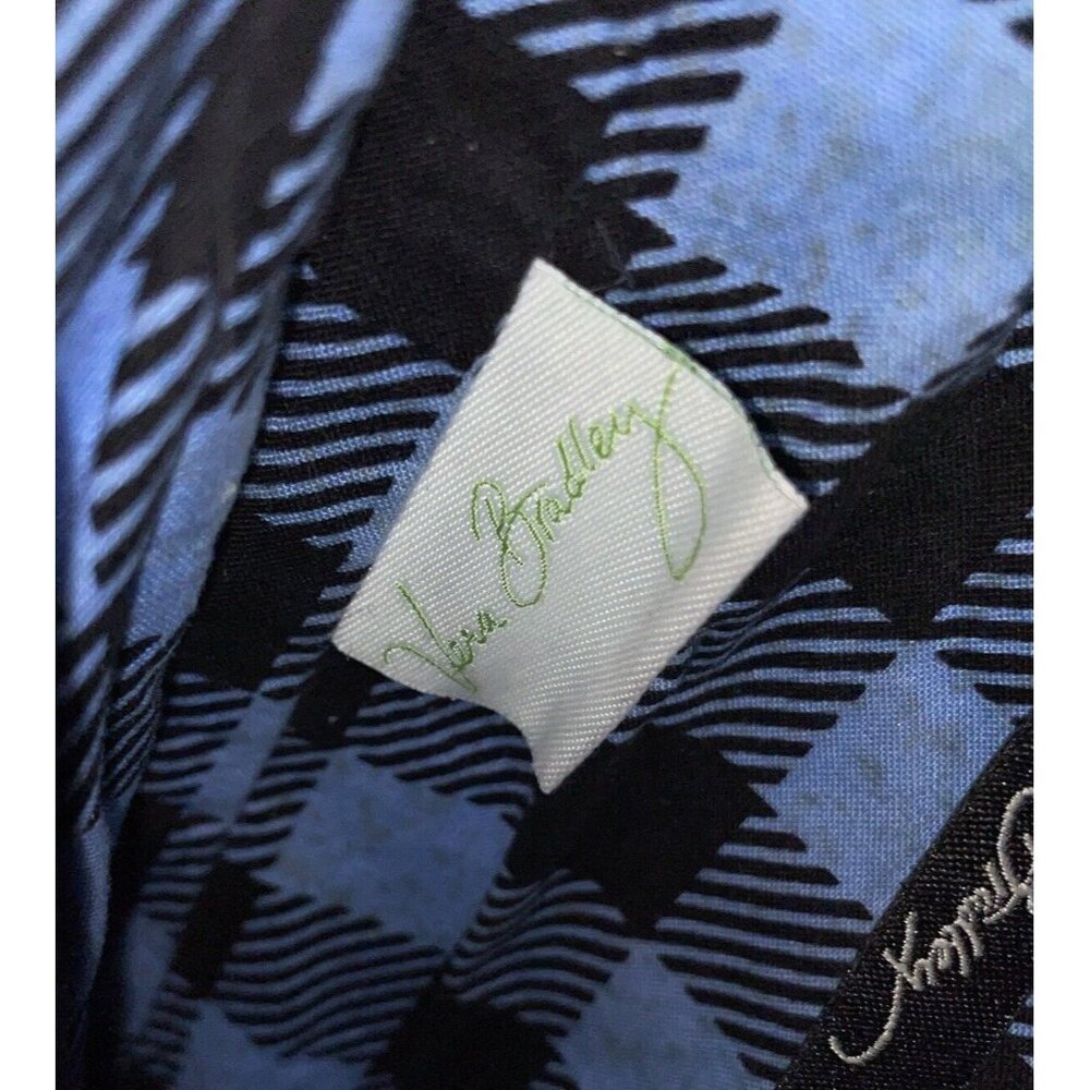 Vera Bradley Retired Winter 2015 Alpine Floral Double Zip Crossbody Flap Mailbag - Picture 12 of 12